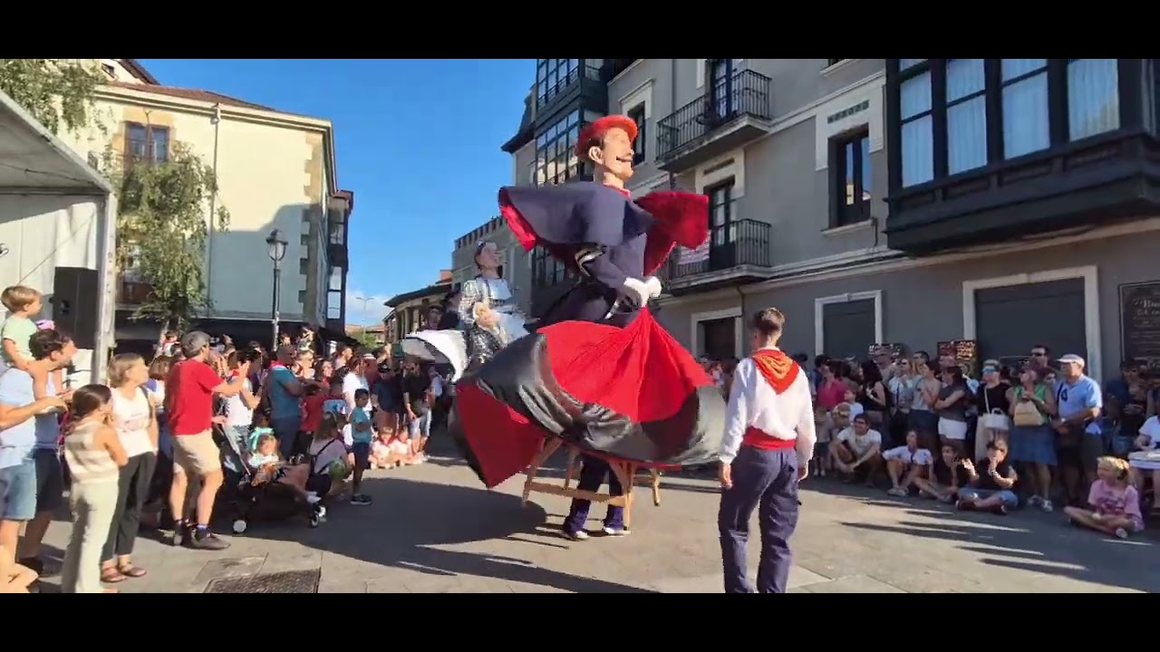 GIGANTADA ALGORTA 2025. FIESTAS SAN IGNACIO 2025. 