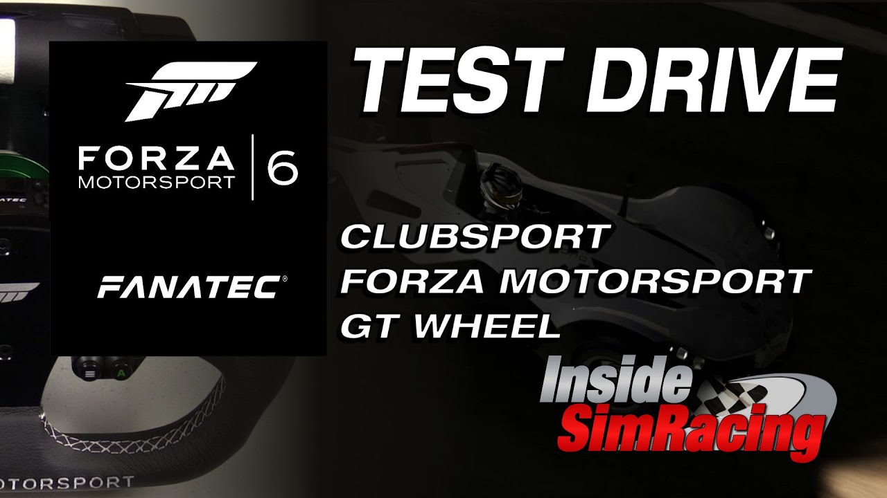 Forza Motorsport 6 Fanatec ClubSport Wheel and Pedals Test Drive - 60FPS
