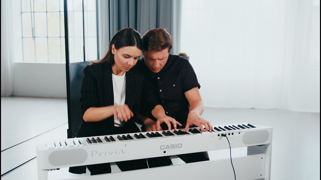 Edvard Grieg - Anitra's Dance played by Kateryna Titova & Edgar Wiersocki on  PX-S1000