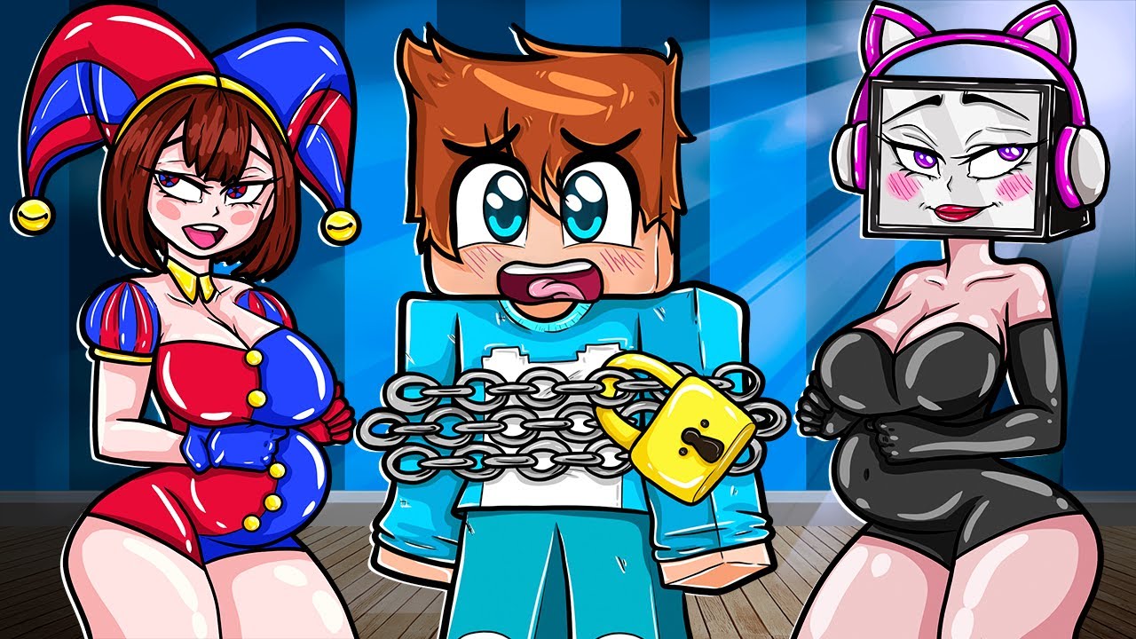 КОШКА И ПОМНИ СТАНУТ МАМАМИ В МАЙНКРАФТ! КРАСЯ CAT TV WOMAN MINECRAFT