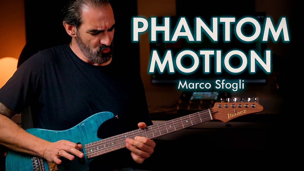 Marco Sfogli &ndash; Phantom Motion | Guitar Cover (Ibanez MMN1)