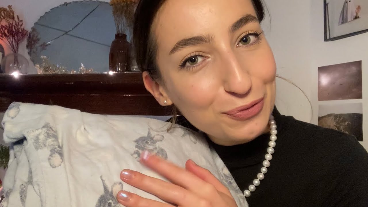 Богатая австралийская мама поможет вам подготовиться ко сну | ASMR | уход за кожей, застилание кр...