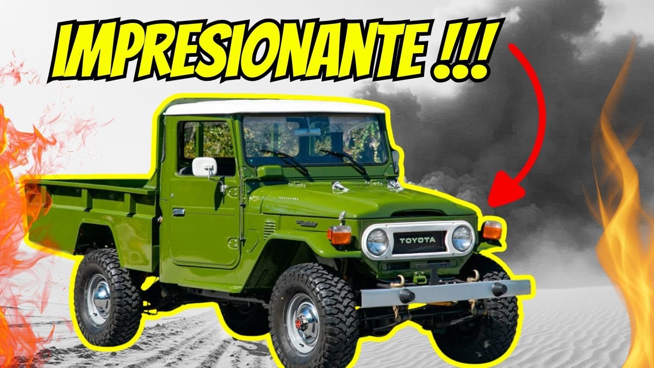 🔥 TOYOTA FJ45 🔥 La reina del terreno R&uacute;stico OFF ROAD - Documental completo