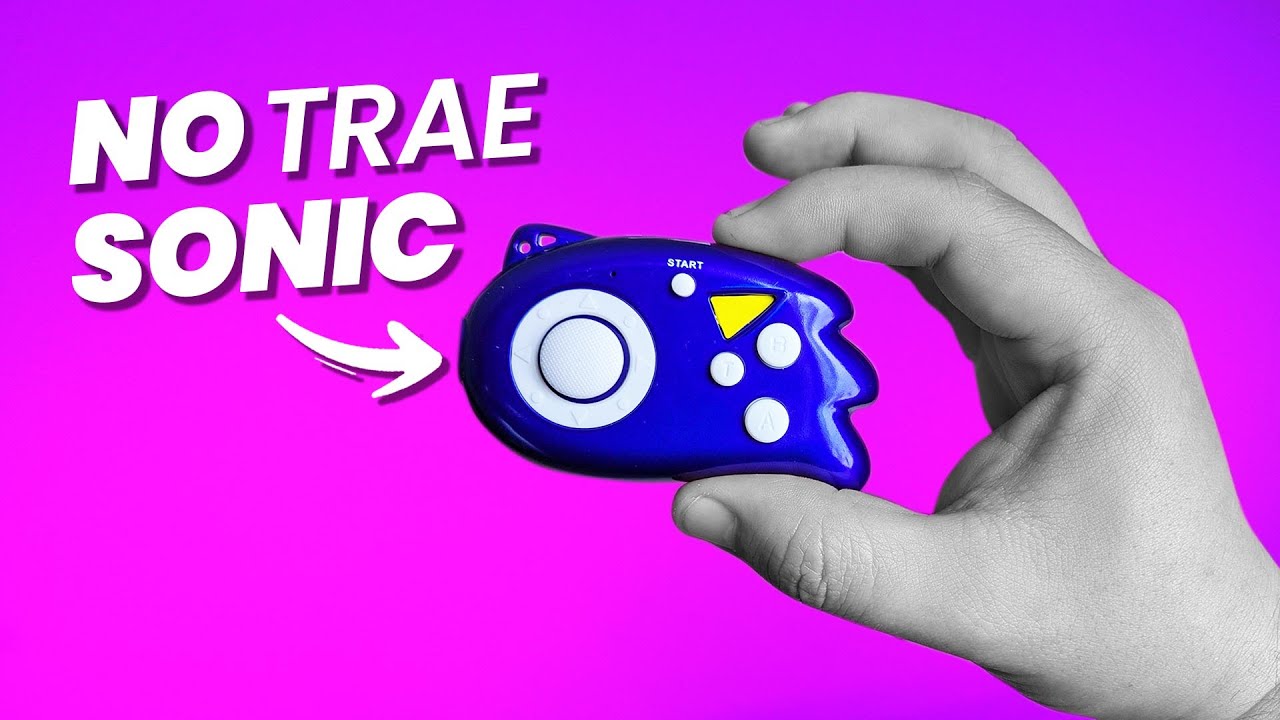Mini Consola de Sonic??? 🕹️ Consolita Plug and Play con 89 Juegos 8-bit