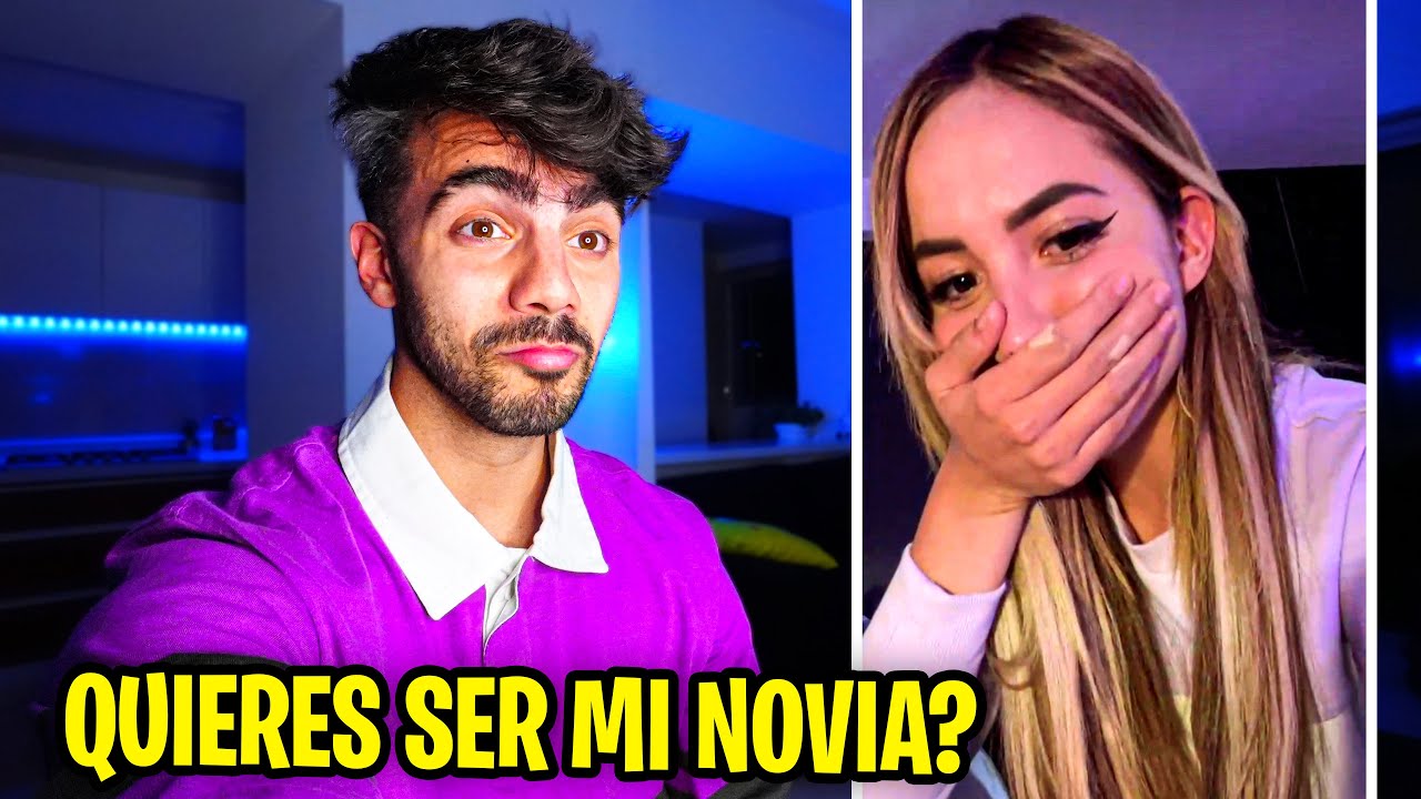 LE PROPUSE SER MI NOVIA
