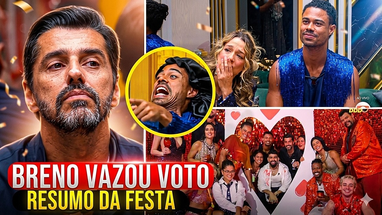 🔴 Festa BBB 26: Breno vai Indicar Cowboy! Paredão Falso em Risco | BBB 26 AO VIVO 🔥