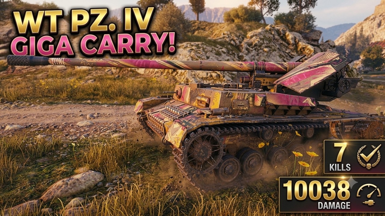 Waffentr&auml;ger auf Pz. IV - 7 Frags 10038 Damage, Master by player UlanyDonNarcyzio__PL