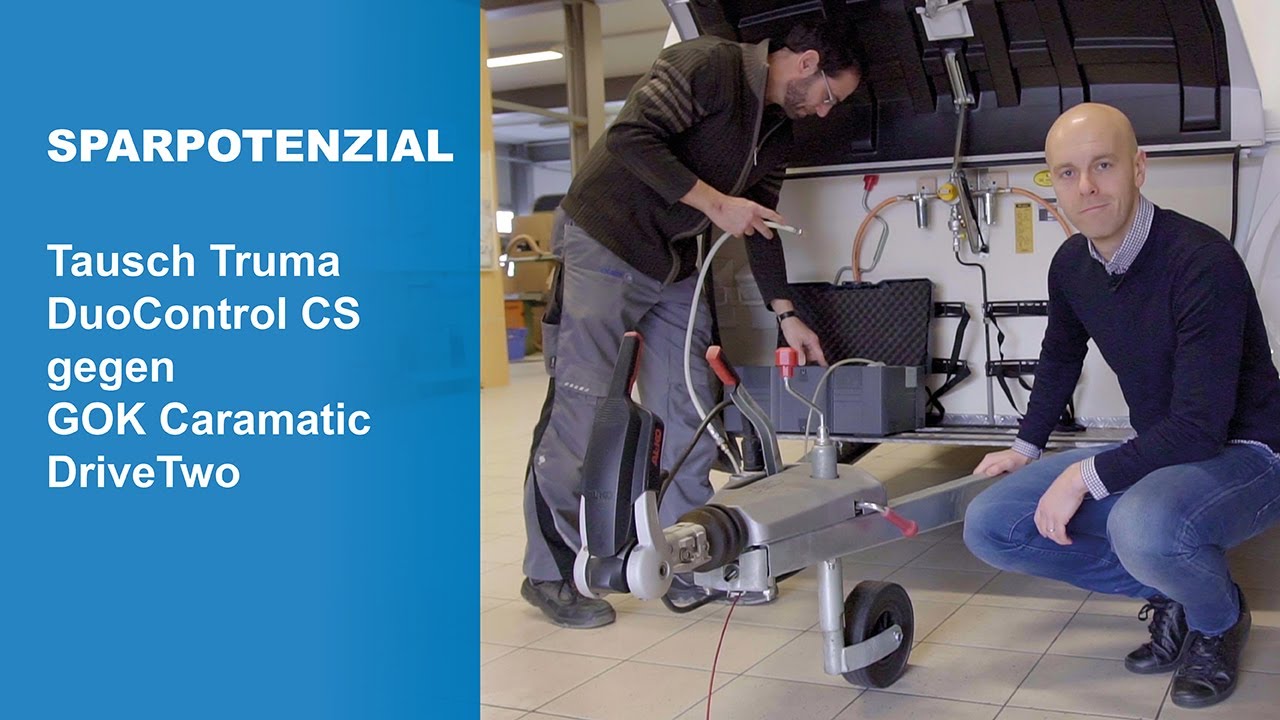 Descubra el potencial de ahorro al sustituir Truma DuoControl CS por GOK Caramatic DriveTwo