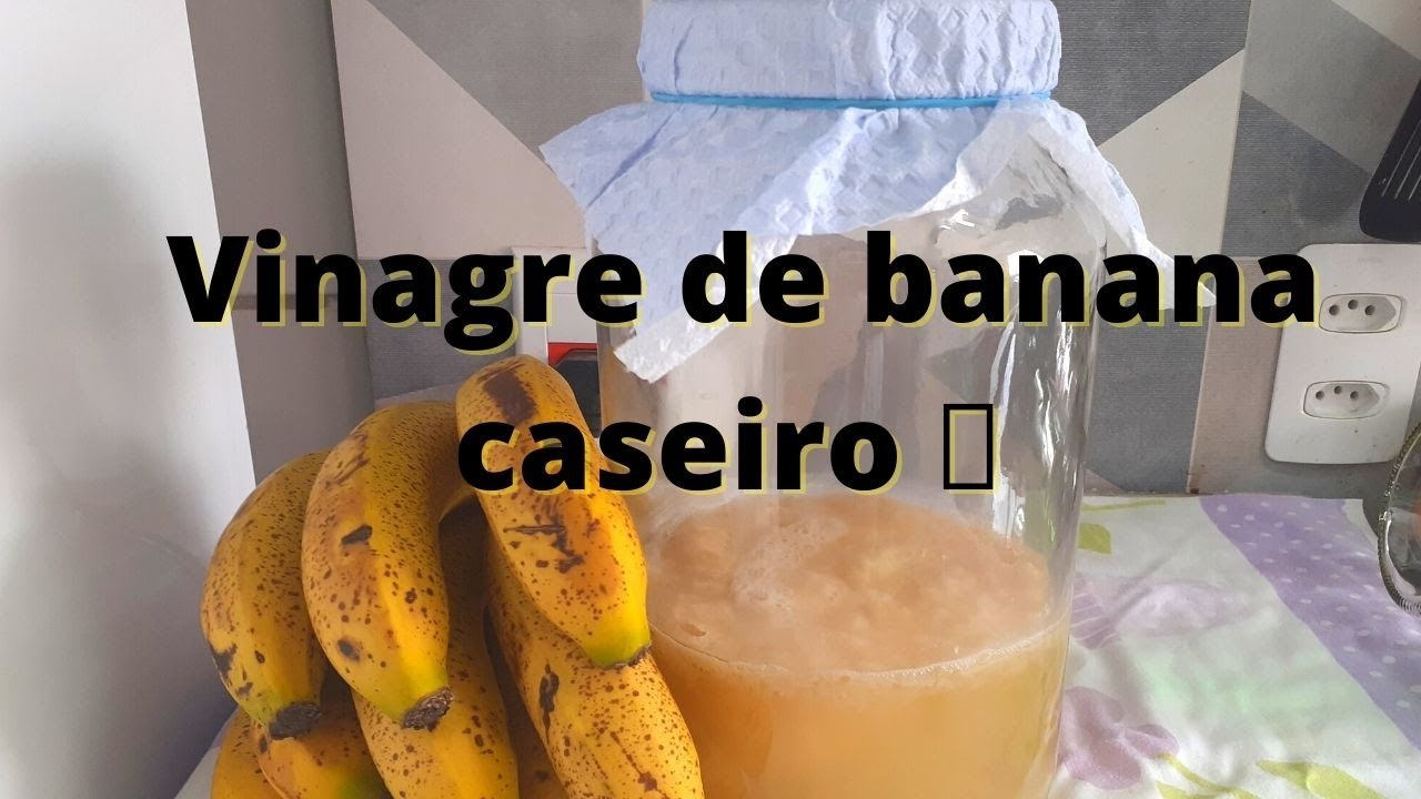 VINAGRE DE BANANA 🍌