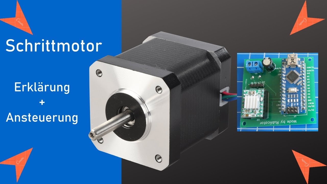 Schrittmotor ansteuern mit Arduino - Funktionsprinzip