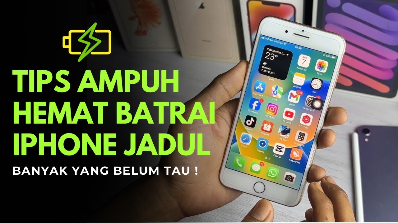 Tips Hemat Batrai iPhone ‼️