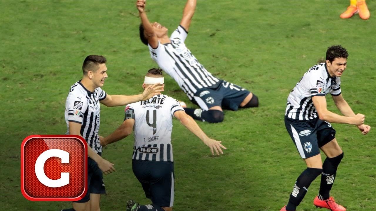 Los festejos de Rayados y aficin tras ganar Final de Concachampions / Cancha