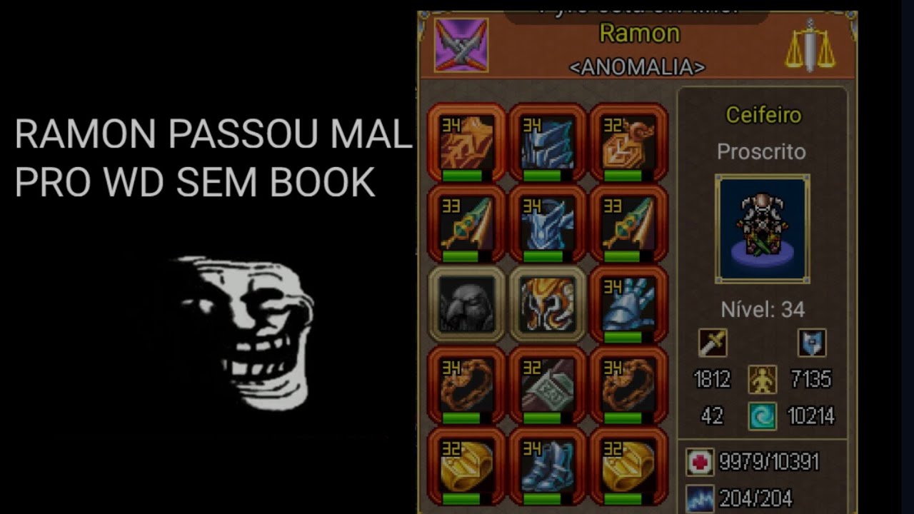 EMBATE ÉPICO! VENCI O MELHOR CEIFADOR BR? TRESMAC VS RAMON - Warspear Online