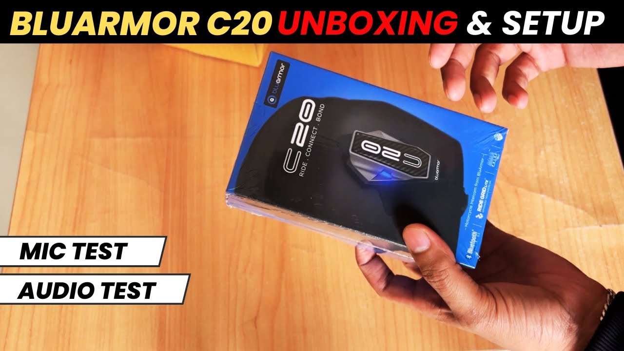 Bluarmor C20 Unboxing and Setup and Audio Test