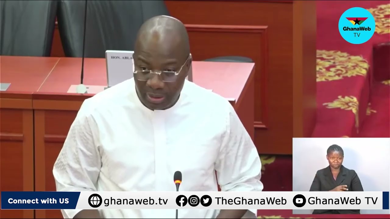 🏛️📄🇬🇭 Majority Leader presents business statement for next week in parliament 