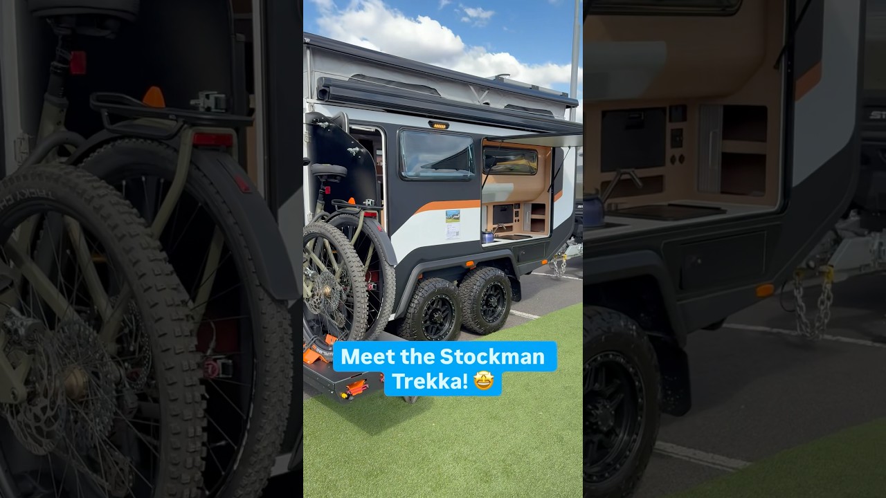 Check out this clever and stylish van from Stockman! It&rsquo;s called the Trekka 01. 😍