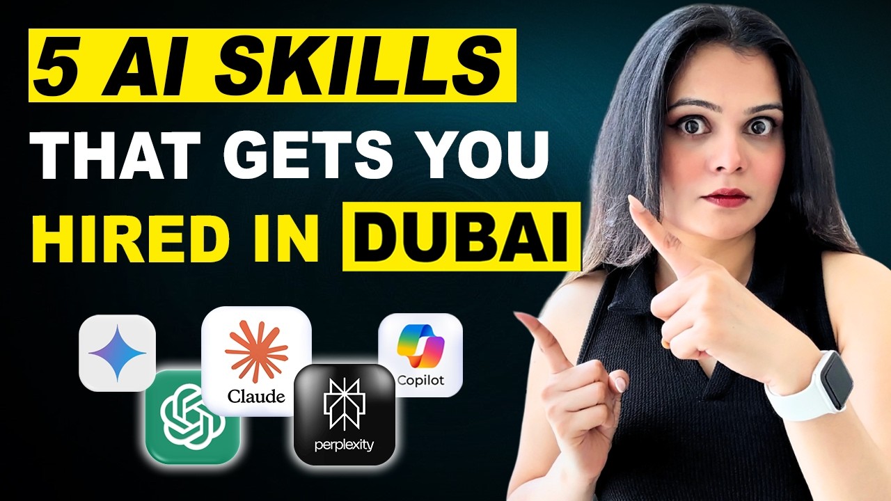 These 5 AI skills are changing the Dubai job market 🇦🇪