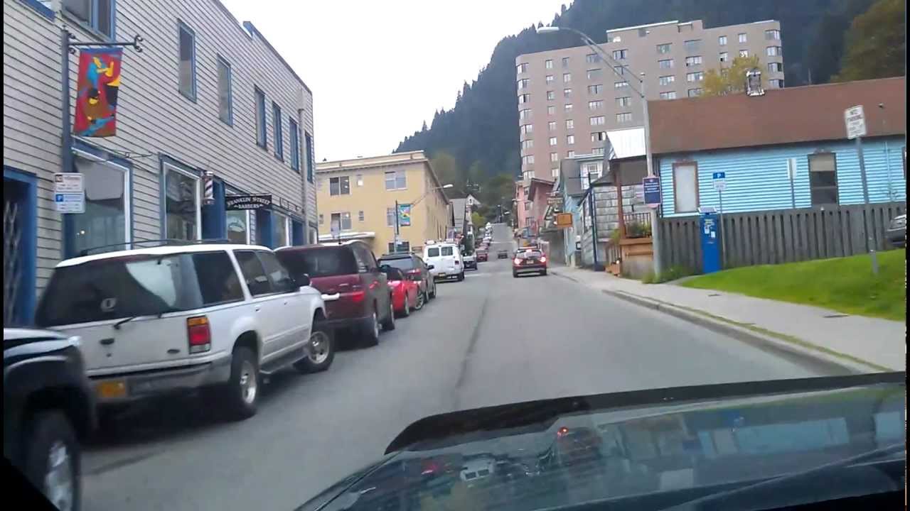 Drive Alaska: Downtown Juneau, Up&Downhill, Summer 2012