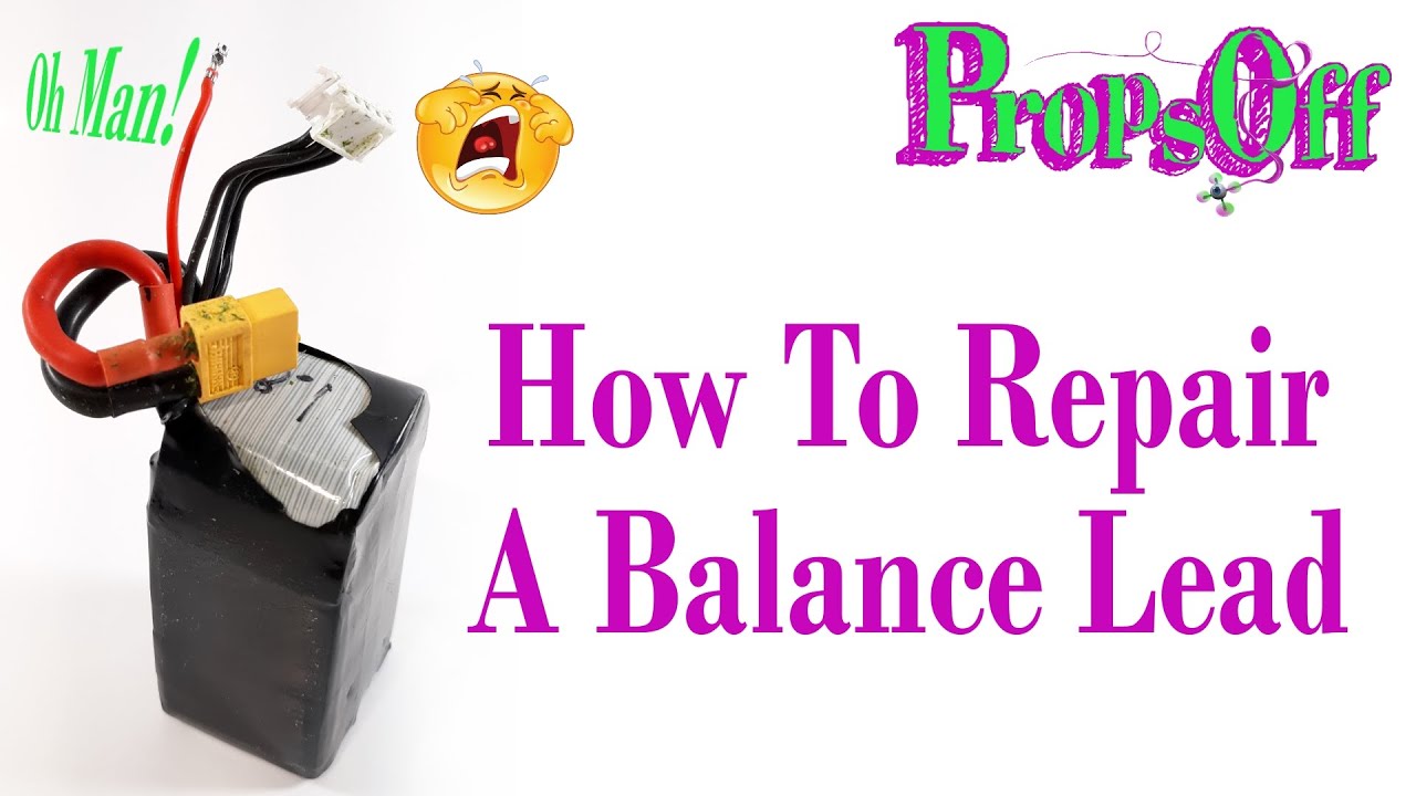 Lipo Balance Lead Repair | Full How To Fix A Broken Lipo Battery Balance Lead