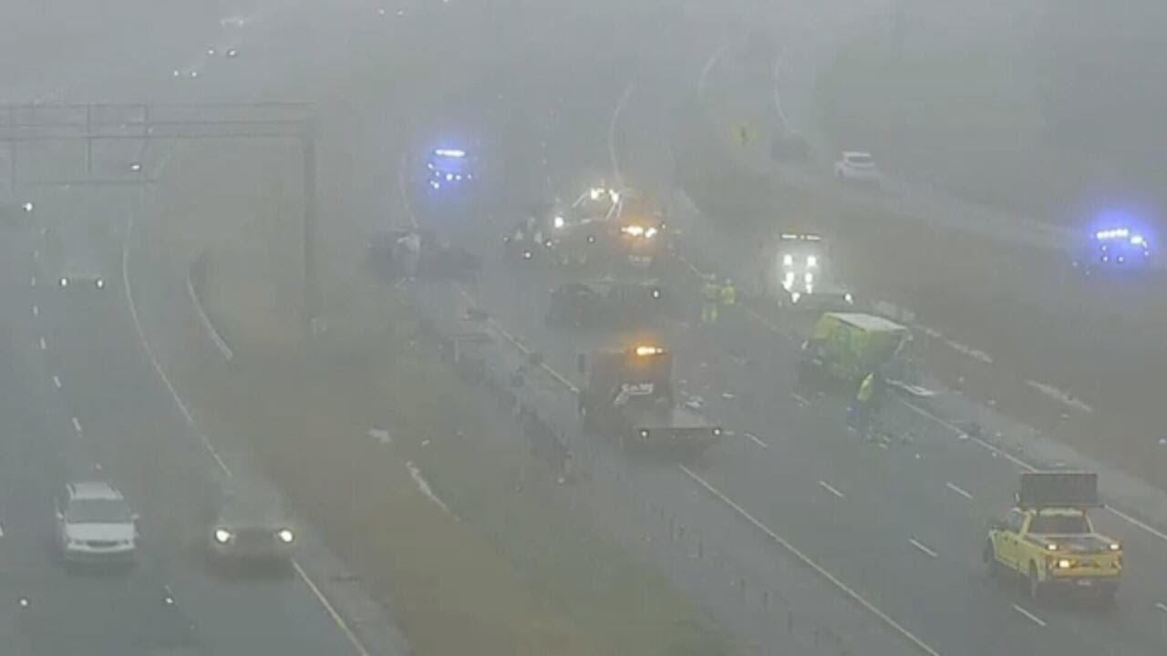 1 dead in multi-car crash on DeKalb County highway, police say