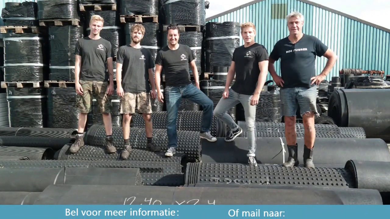 Bos Rubber over de mogelijkheden van rubber in de paarden sector