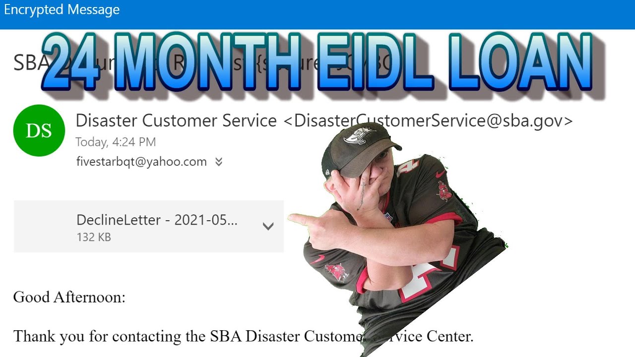 BREAKING NEWS EIDL LOAN 24 MONTHS I JUST GOT DECLINED