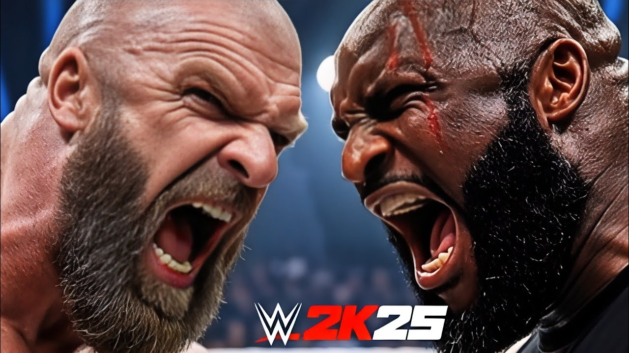 The Game vs The Giant! Triple H vs Omos | Last Man Standing | WWE 2K25