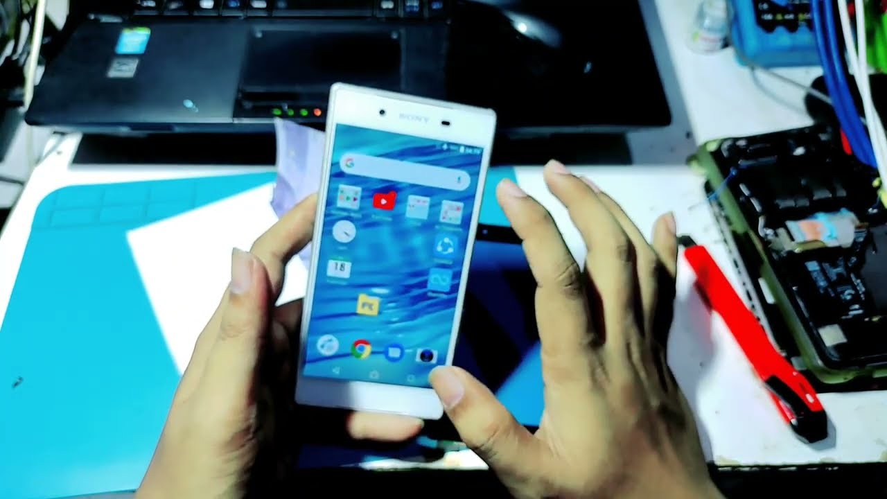 Sony Z5 touchscreen ts tidak bisa di sentuh kiriman dari Pekalongan