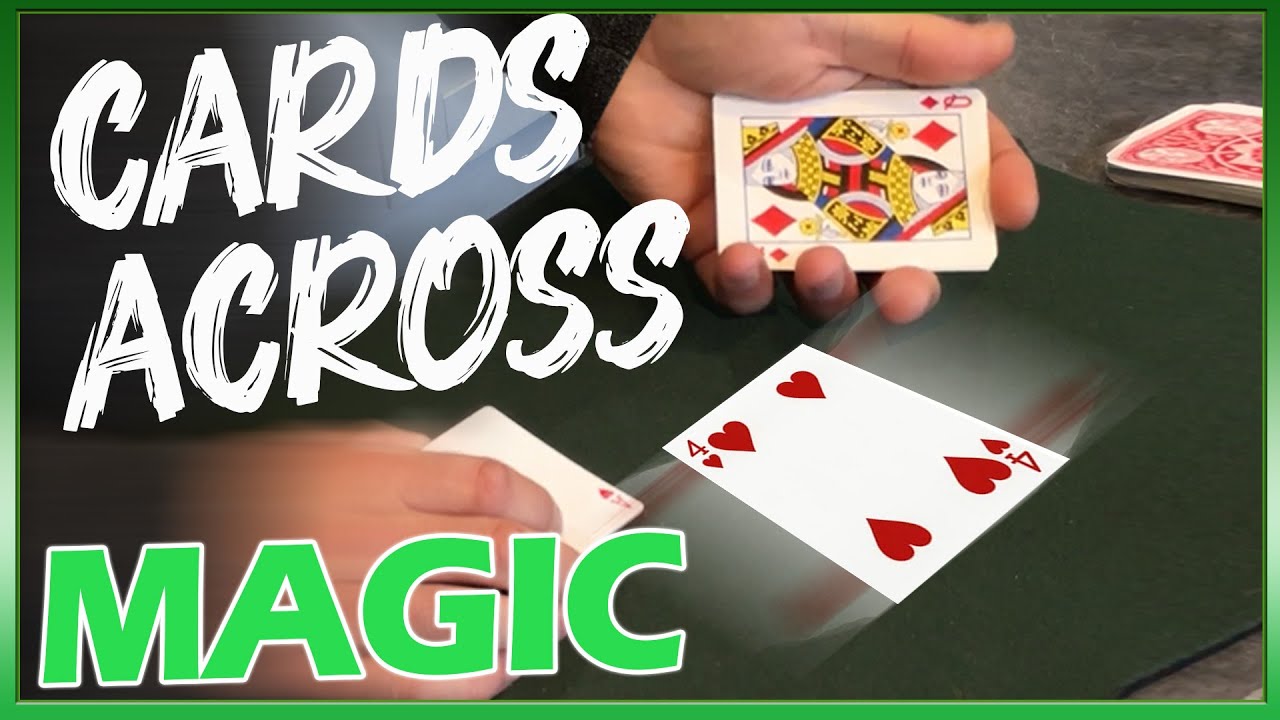 Transition Card FX - Close up Magic Trick - Cards Across | Full Tutorial
