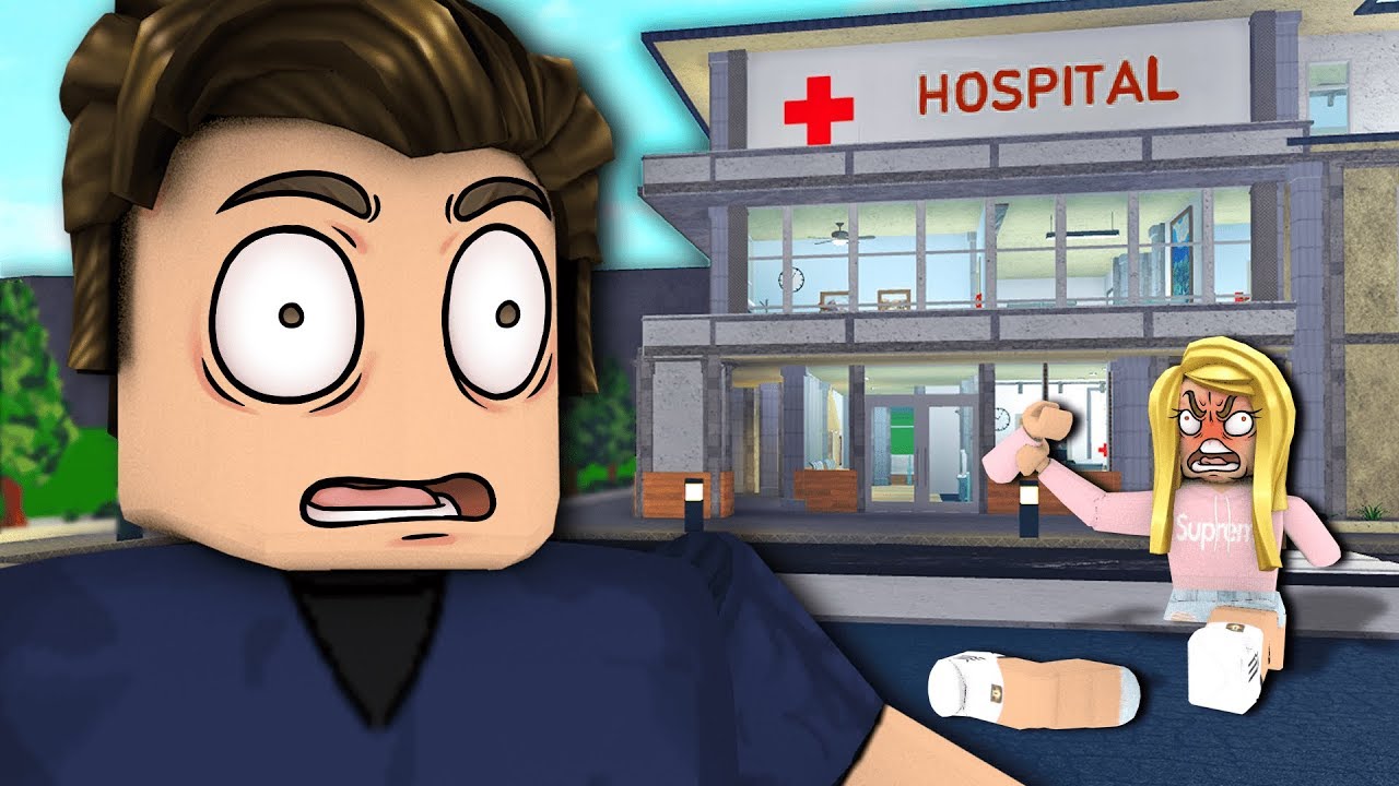 I opened a HOSPITAL in Bloxburg... EVERYTHING WENT BAD!