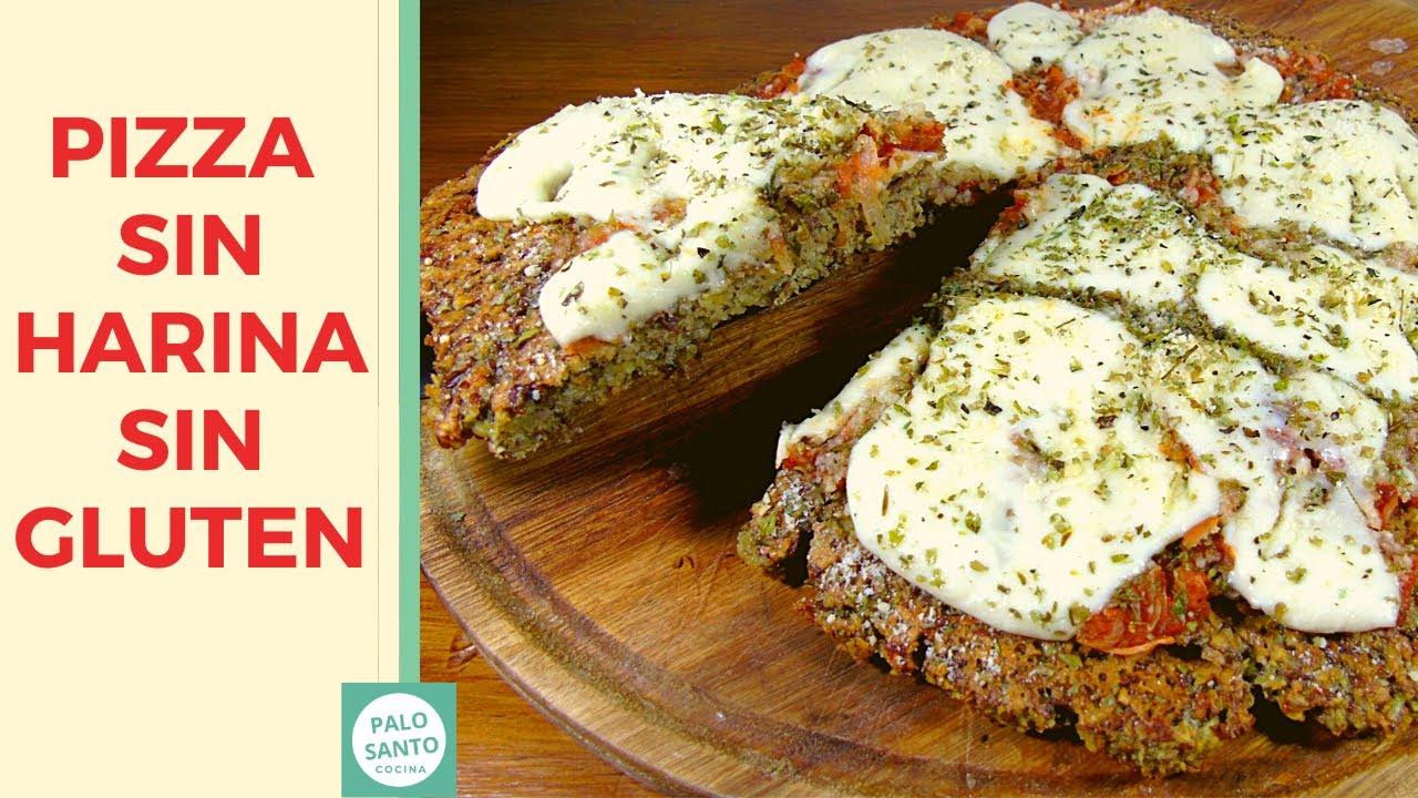 PIZZA SIN HARINAS | MASA DE PIZZA DE LEGUMBRES | SIN GLUTEN