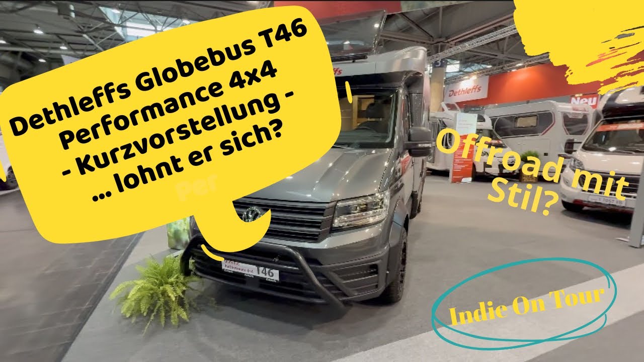 TC Leipzig 2024 - Dethleffs Globebus Performance 4x4 - Offroad mit Stil?