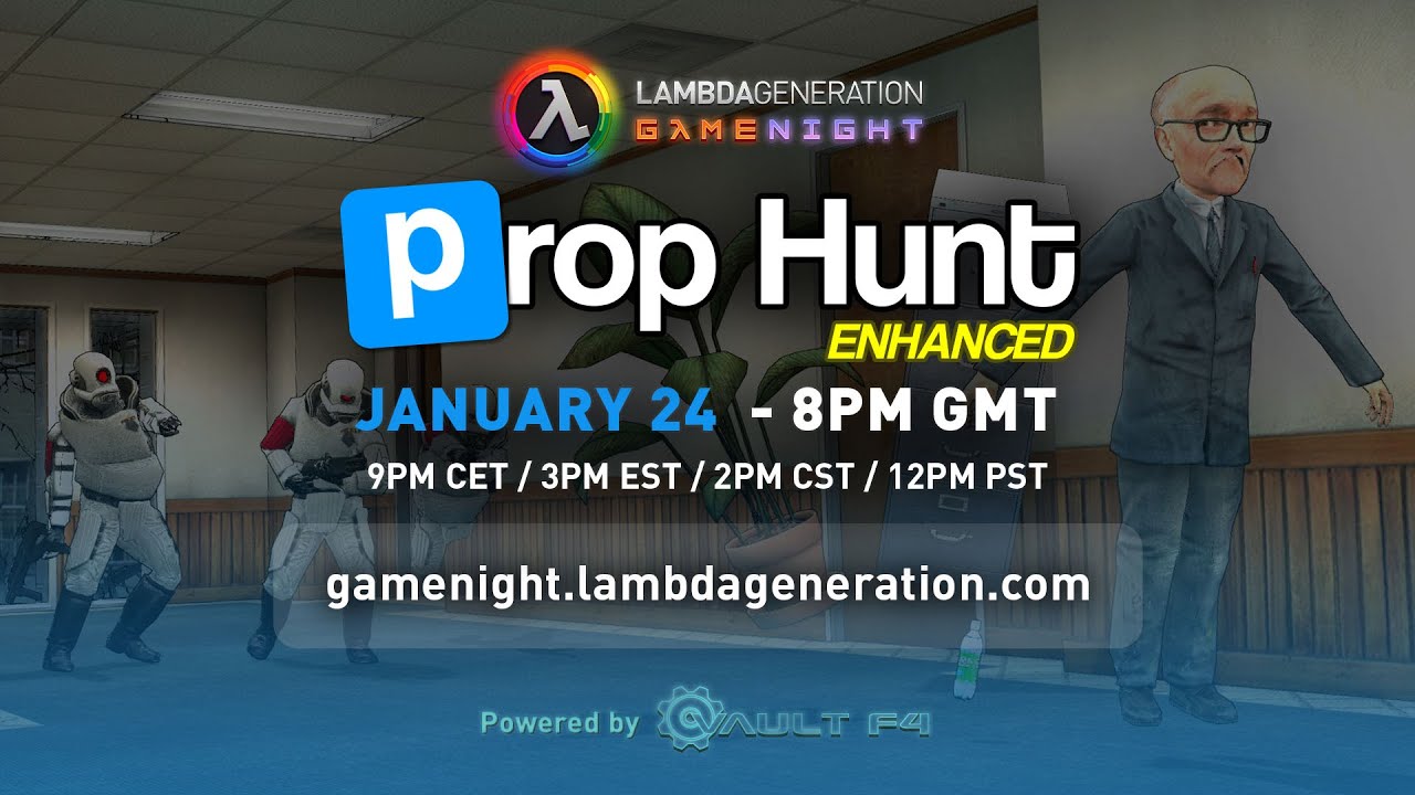 Let's Hide in GMod Prop Hunt ENHANCED!
