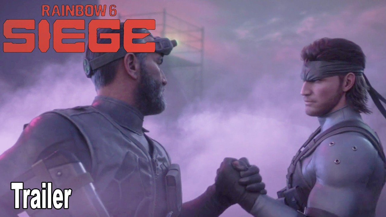 Rainbow Six Siege Solid Snake Operator Reveal Trailer