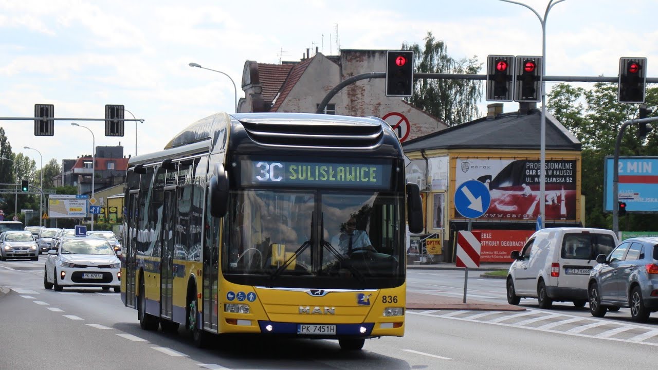 KLA Kalisz - linia 11 | MAN NL253 Lion's City Hybrid #843