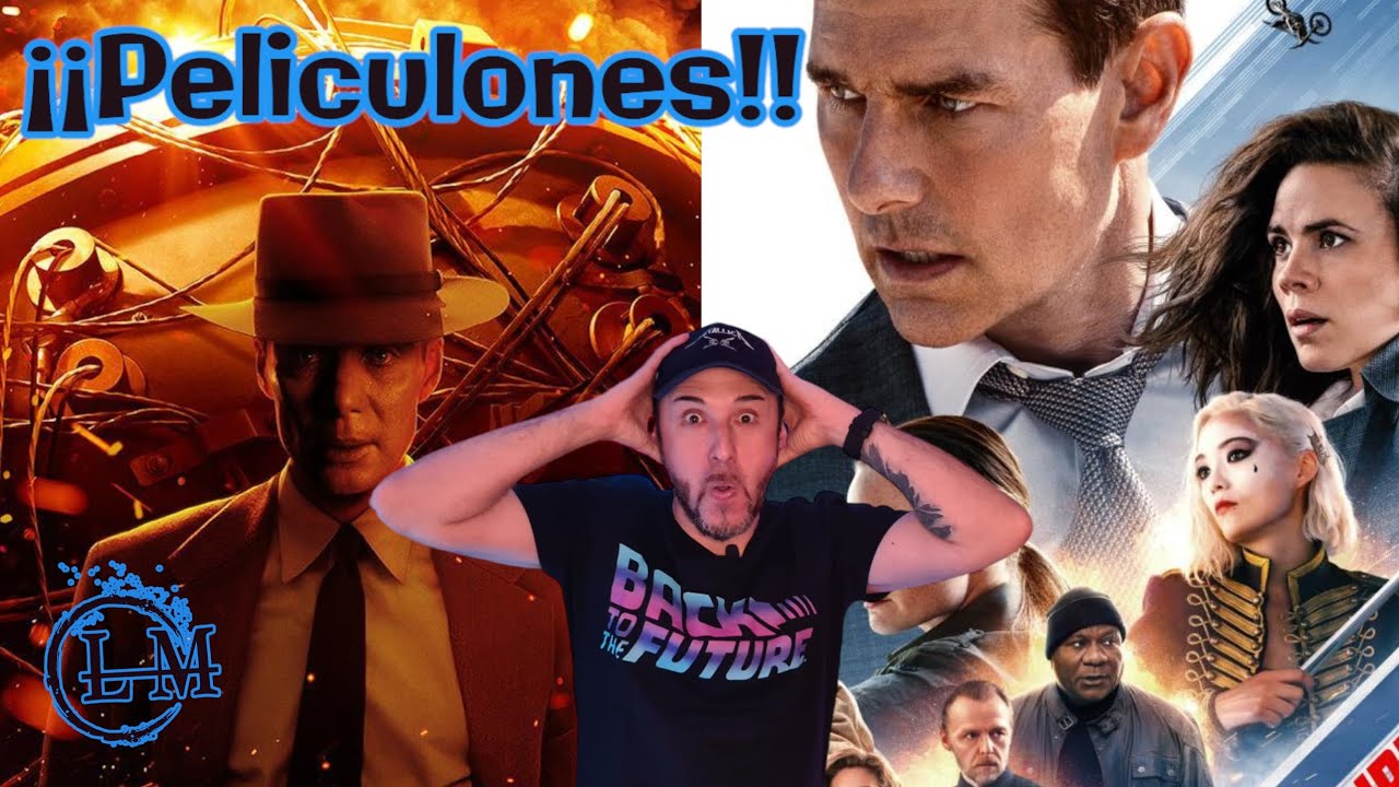 Review de dos peliculones Misión imposible, sentencia mortal y Openhaimer #booktube #peliculas