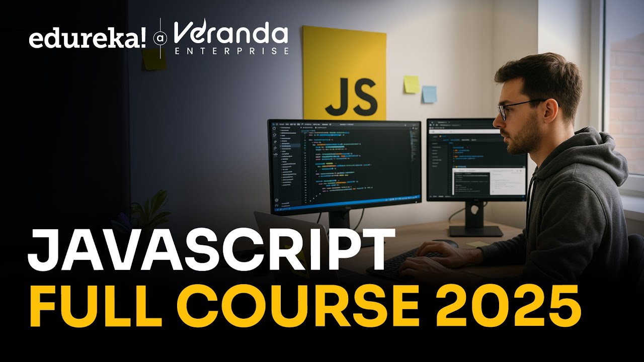 JavaScript Full Course in 11 Hours [2025] | JavaScript Tutorial for Beginners |  Edureka Live
