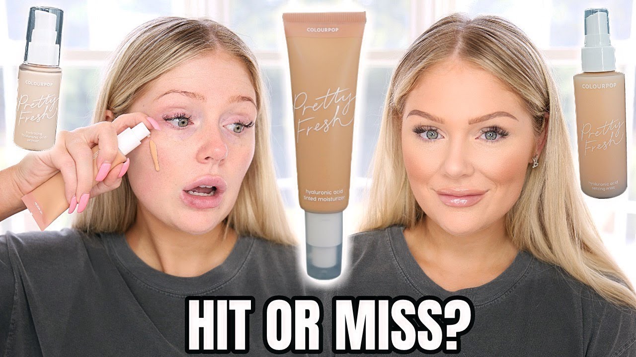 COLOURPOP PRETTY FRESH TINTED MOISTURIZER | FIRST IMPRESSIONS + WEAR TEST