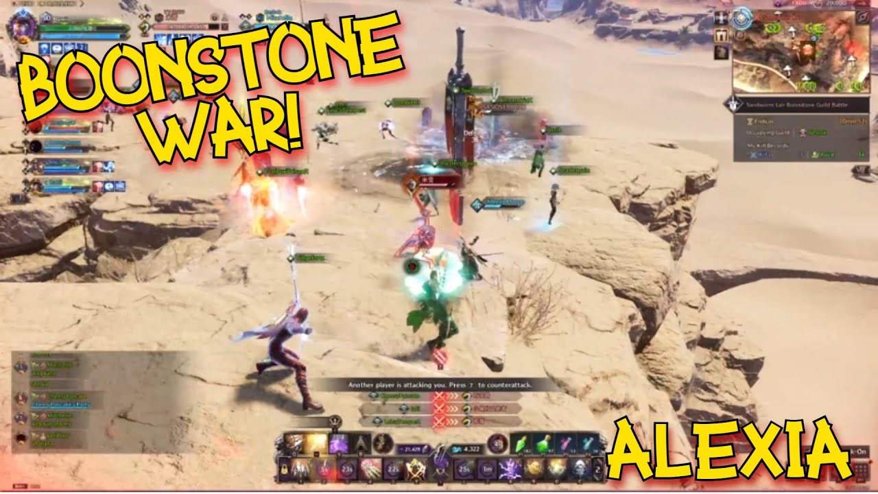 BOONSTONE WAR (RESBAK) ALEXIA SERVER
