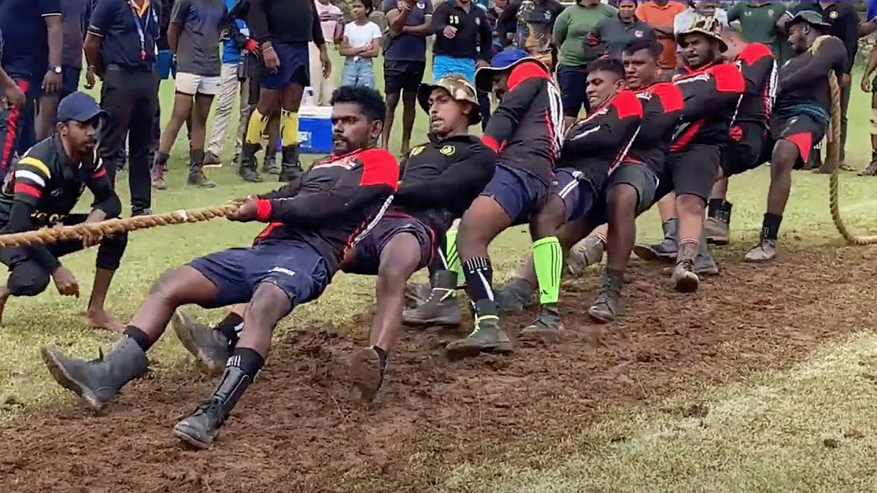රත්මලාන එක්ක අයන් ආර්ම්ස්  640Kg Tug of war