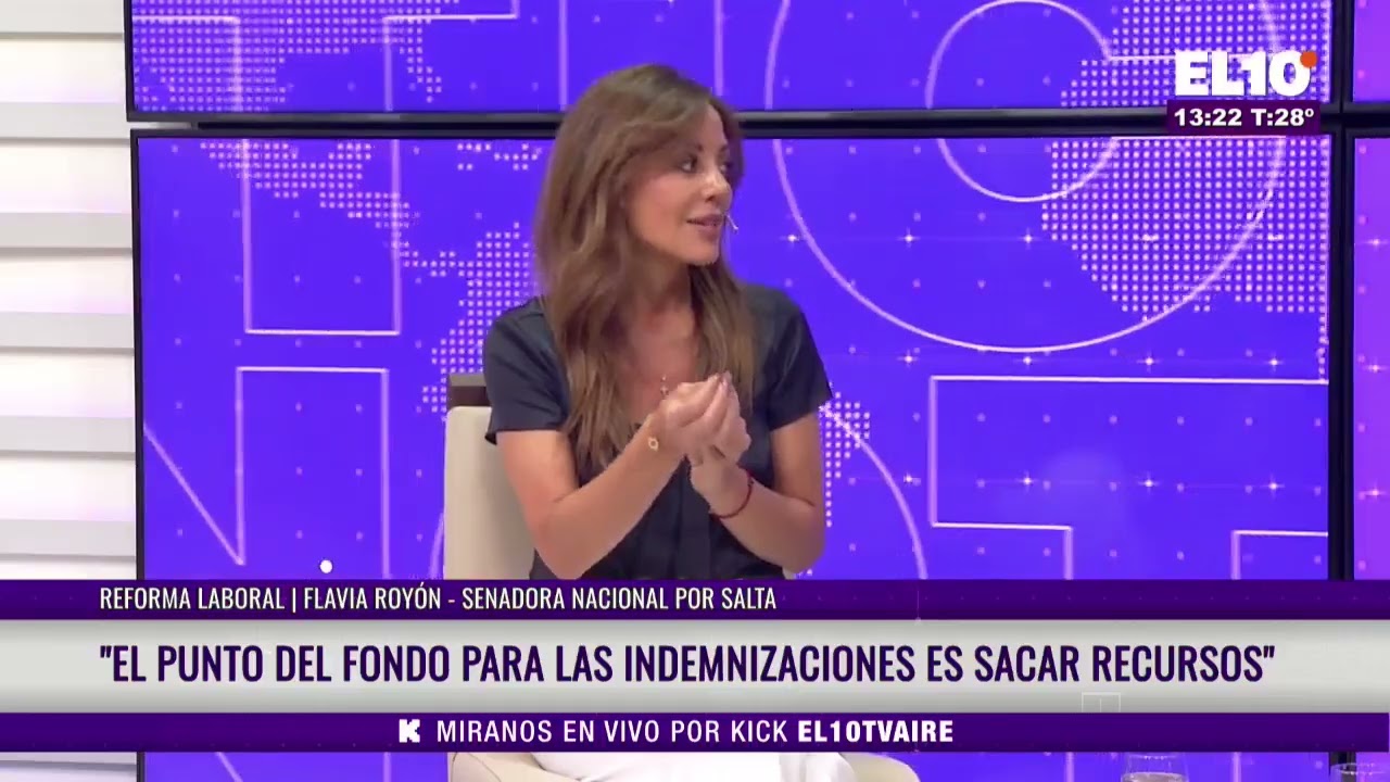 REFORMA LABORAL: FLAVIA ROYÓN APOYÓ QUITAR EL ARTÍCULO 44  PIDIÓ REDISCUTIR LICENCIAS MÉDICAS