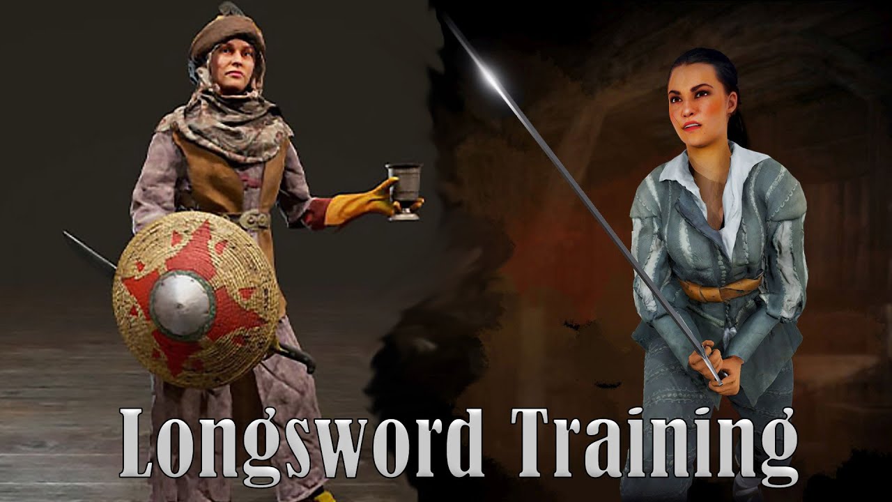 Hellish Quart Longsword Training: Maryna vs. Isabelle #hellishquart
