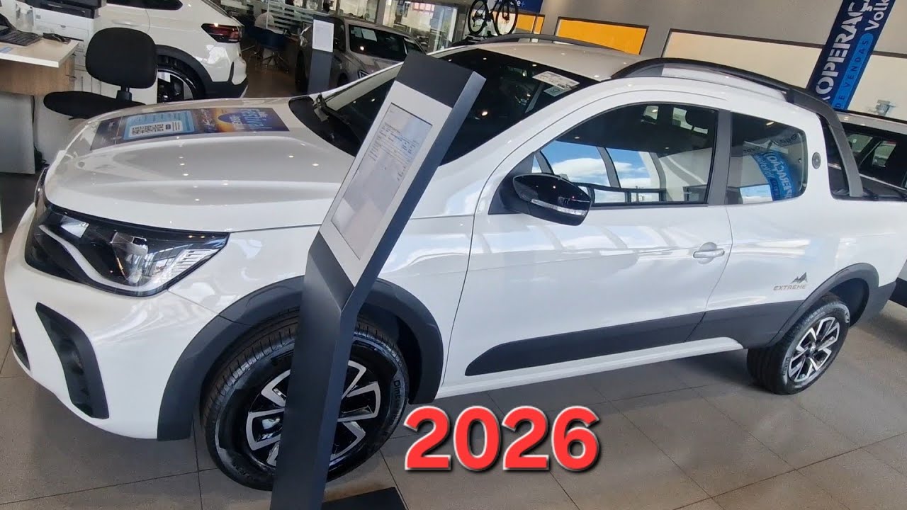 NOVA VW SAVEIRO EXTREME CABINE DUPLA - 2026