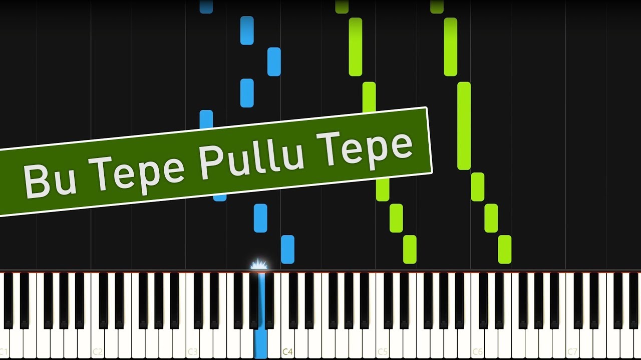 Bu Tepe Pullu Tepe - Piano - Nasıl Çalınır