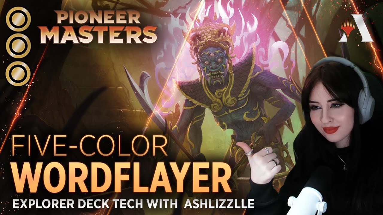 PIONEER MASTERS - WordFlayer | Explorer Deck Tech with Ashlizzlle | MTG Arena