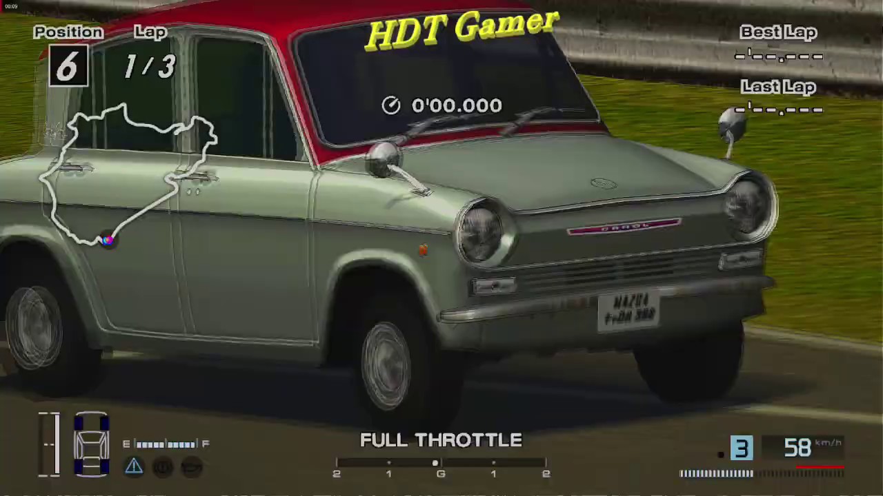 Mazda Carol VS Honda Life - CORRIDA DO SONO - GRAN TURISMO 4 | Nürburgring