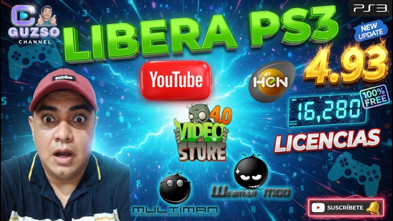 Liberar PS3 4.93 HEN OFICIAL - VIDEOSTORE 4.0