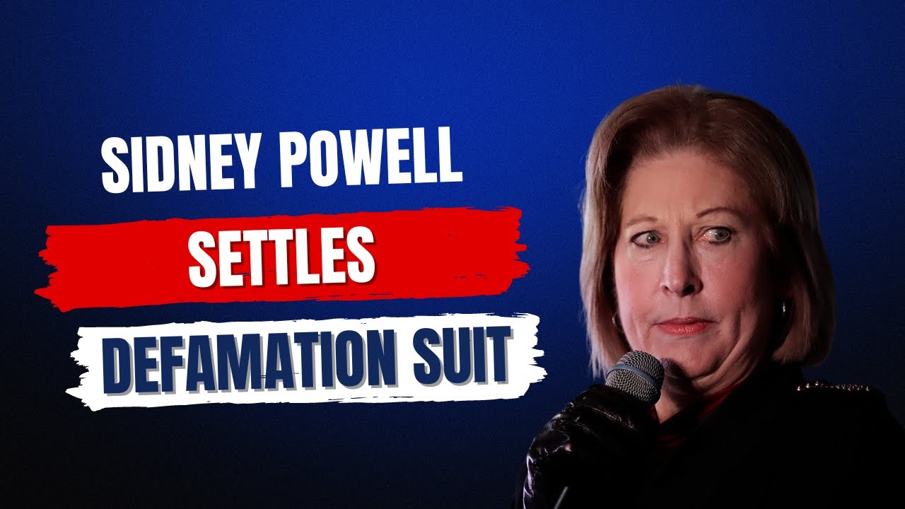 Sidney Powell Settles Defamation Lawsuit