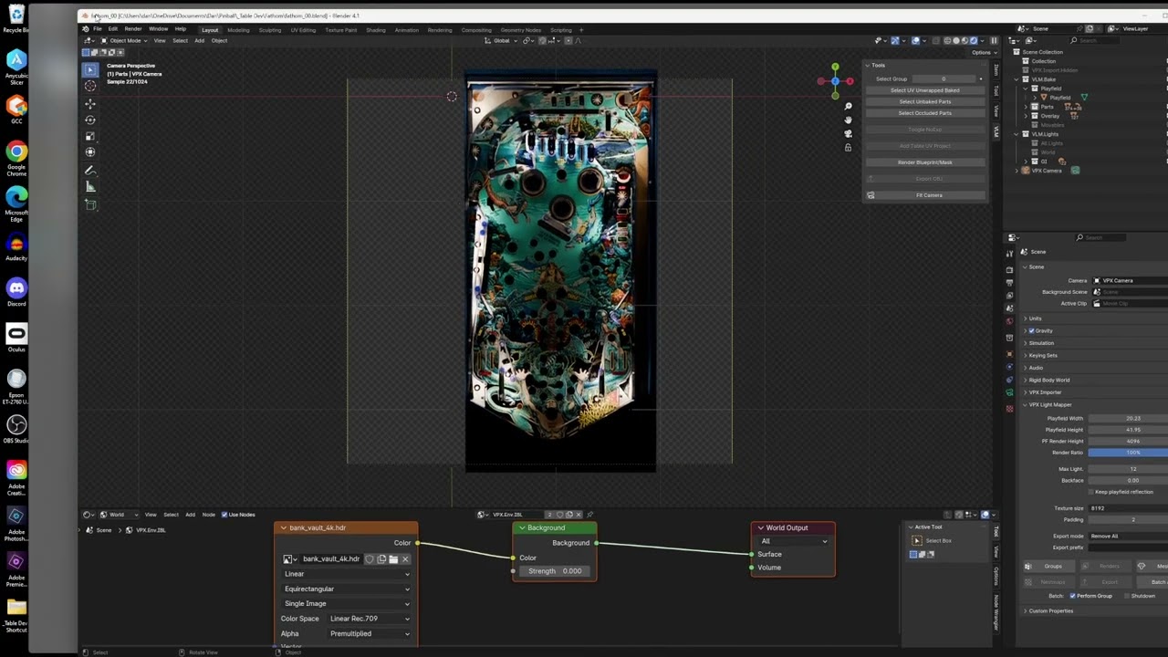 VLM Playfield Lightmaps Demo