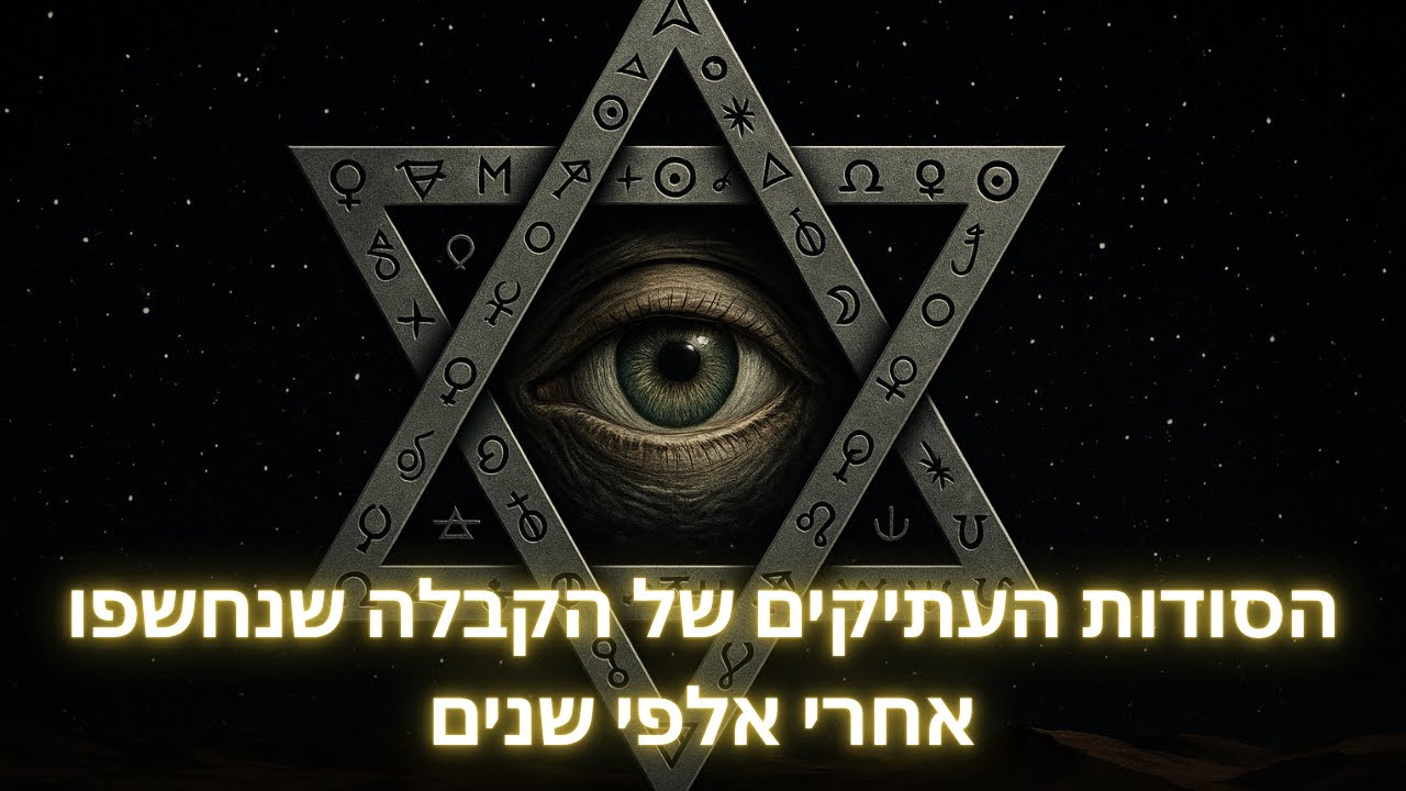 הסודות העתיקים של הקבלה שנחשפו אחרי אלפי שנים [🙏מסעות מקרא🙏]